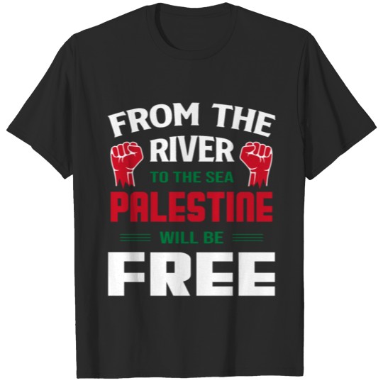 Discover From the river to the sea Palestine will be Free T-shirt