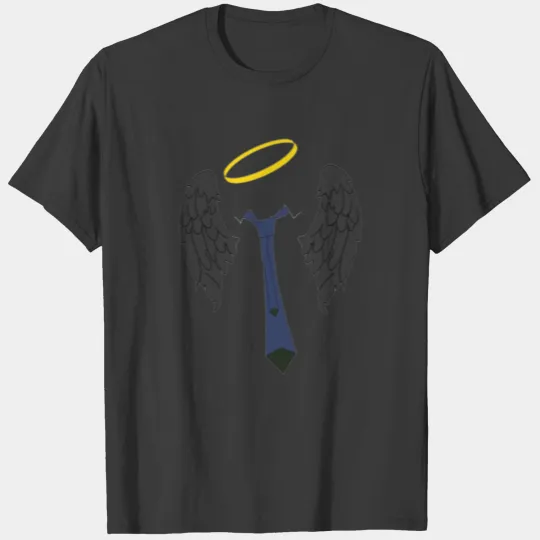 Castiel Christmas wings T-shirt