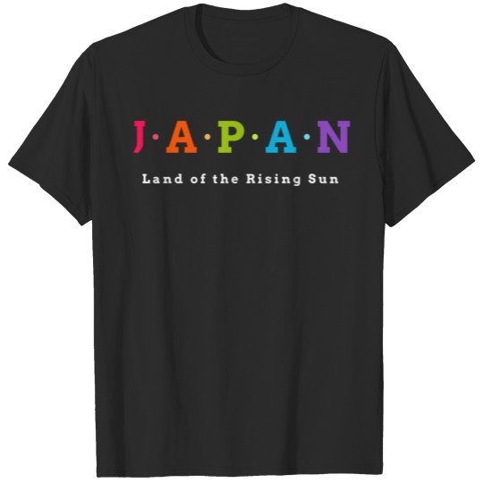 Discover Japan, Land of the Rising Sun. T-shirt