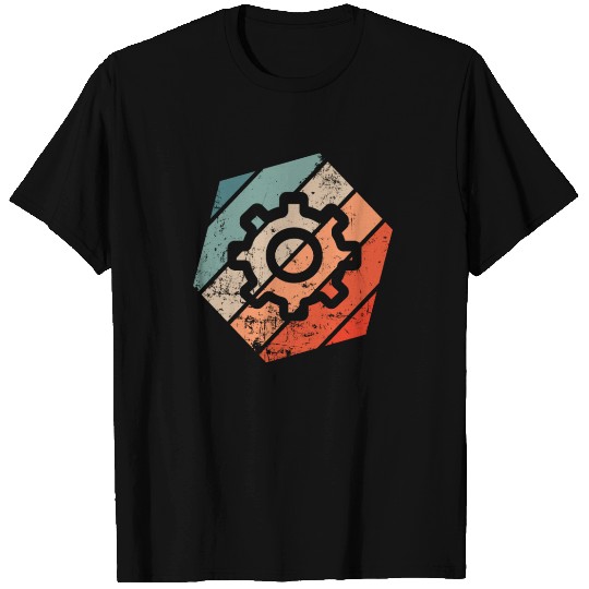 Mechanical Engineer - Retro Gear Engineer T-shirt