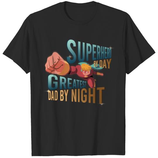 Discover Superhero Dad T-shirt