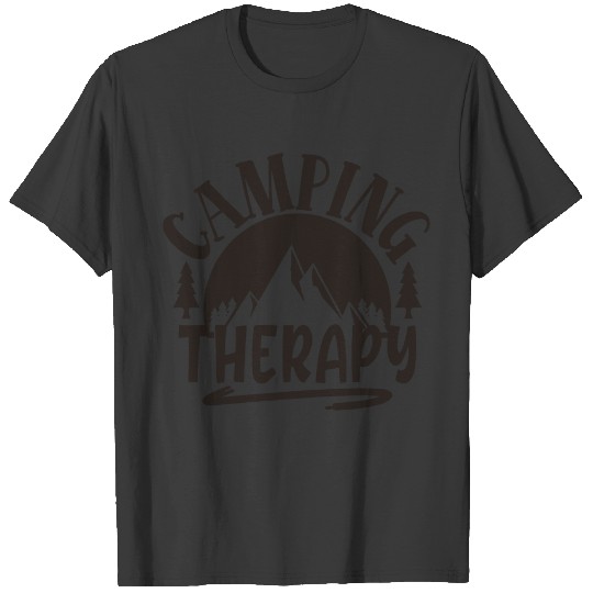 Camping Therapy T-shirt
