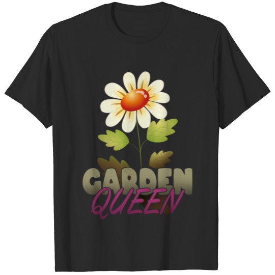 Garden Queen Gardener Flower Mother's Day T-shirt