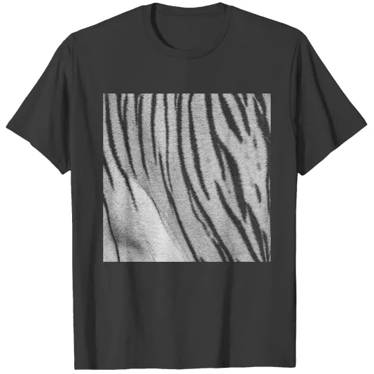 stripe pattern white bengal tiger, tiger stripe T-shirt