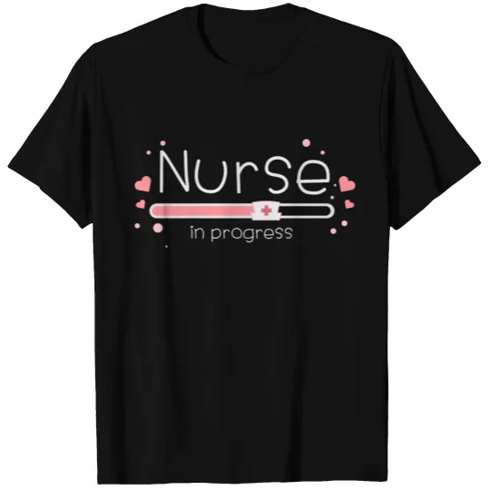 Nurse In Progress Nursing Student Future Nurse T-shirt