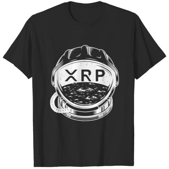 Discover XRP space gift universe cosmonaut T-shirt