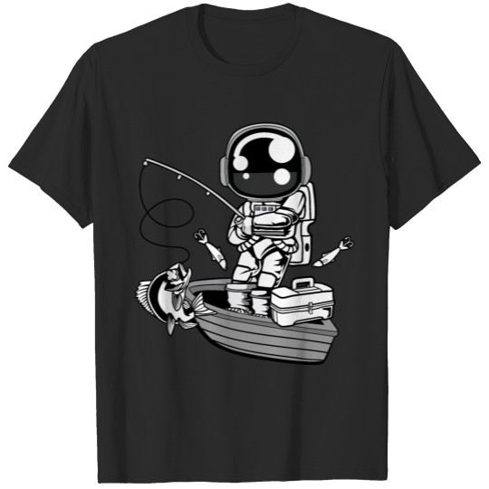 Discover Astronaut Fisherman T-shirt