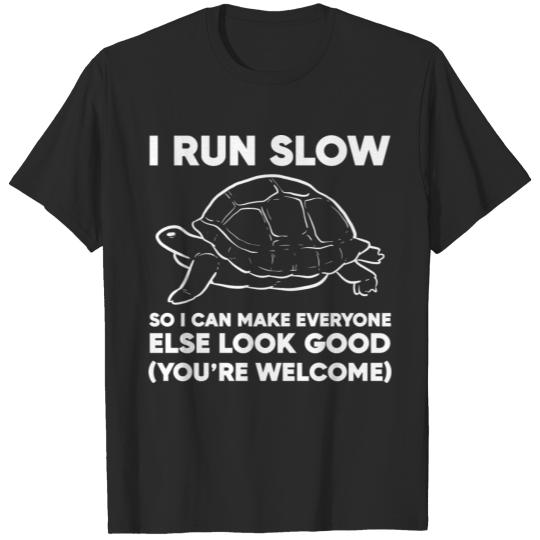Discover I Run Slow Professional Runner Gift T-shirt
