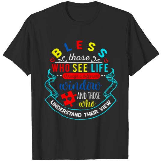 Discover Autism Awareness Bless T-shirt