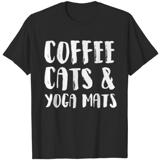 Discover Funny Yoga coffee print Yoga gift Premium T T-shirt