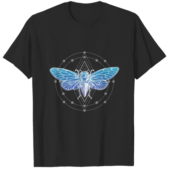 Discover Cicada Brood X Geometric T-shirt