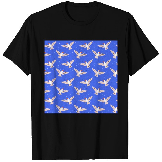 Summer Pattern Neck Gator Seagull Beach T-shirt
