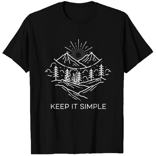Keep It Simple Cyclist T T-shirt