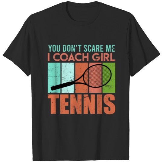 Discover Funny Tennis Coach Tennis Saying Coach joke T-shirt