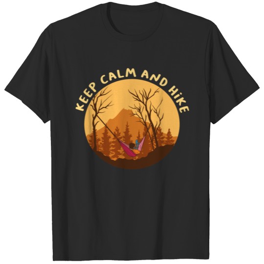 Discover Keep Calm and Hike T-shirt