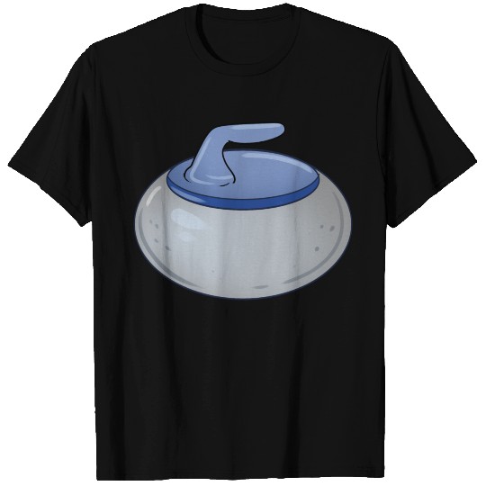 Curling stone T-shirt