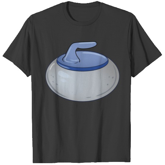 Curling stone T-shirt