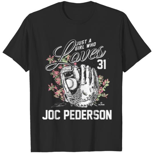 Discover Just A Girl Who Loves Joc PedersonGift Tee T-shirt