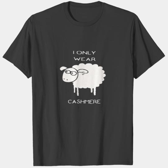 I ONLY WEAR CASHMERE SWEATER t shirt T-shirt