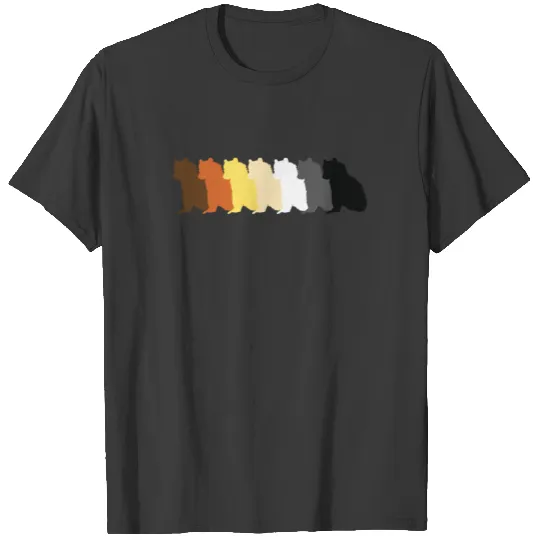LGBT Mens Gay Pride Month - Rainbow Gay Bear T-shirt