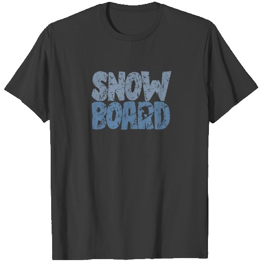 Snowboarding Vintage Retro | Snowboard Mountain T-shirt