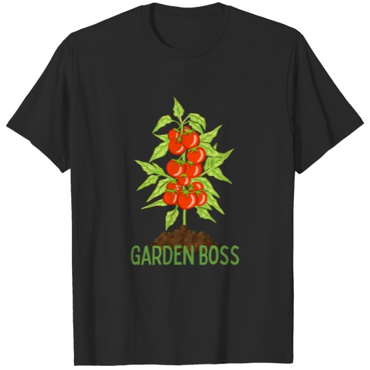 Garden Boss Vegetable Gardener Hobby Gardener T-shirt