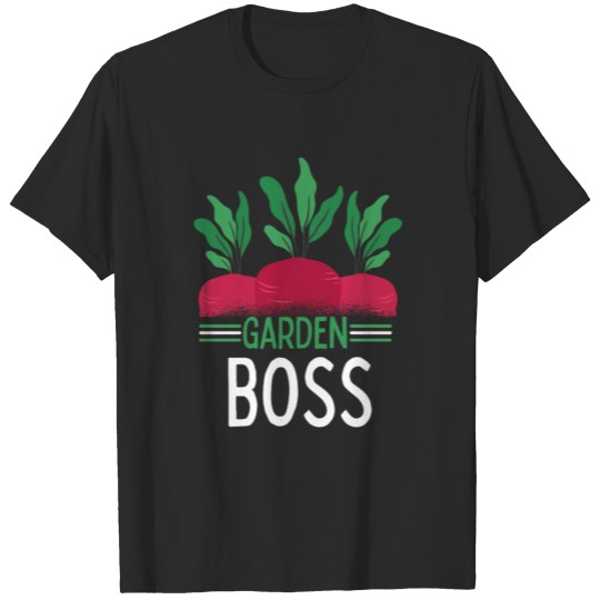 Garden Boss Vegetable Gardener Hobby Gardener T-shirt