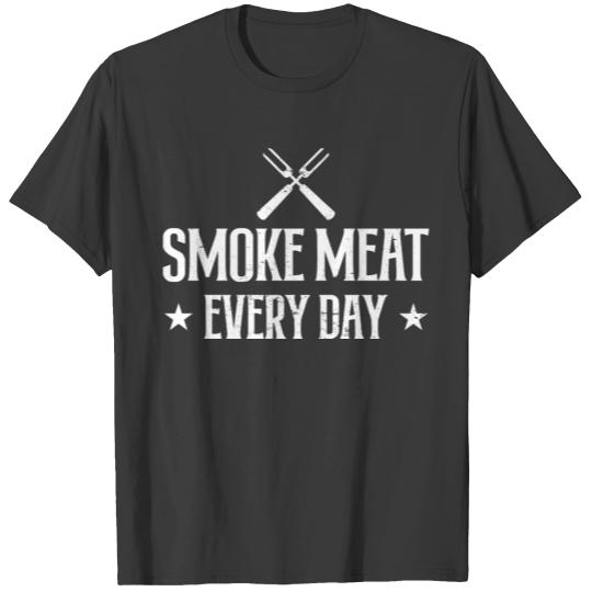 Meat Grill BBQ Party Birthday Summer Gift T-shirt