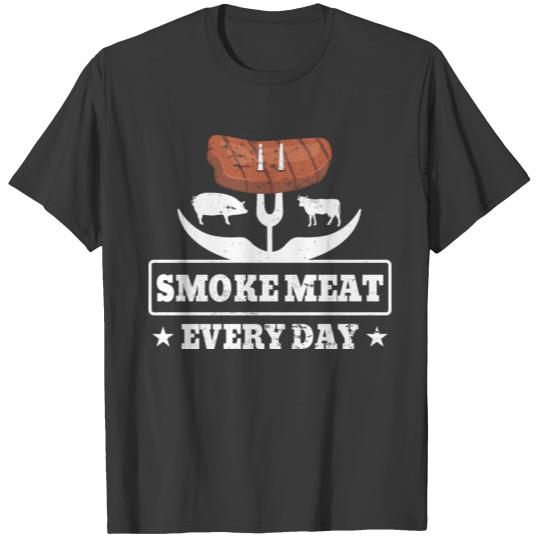 Meat Grill BBQ Party Birthday Summer Gift T-shirt