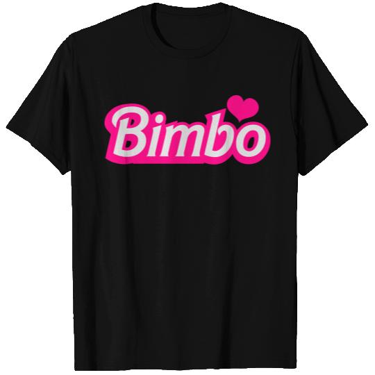 bimbo in cool font T-shirt