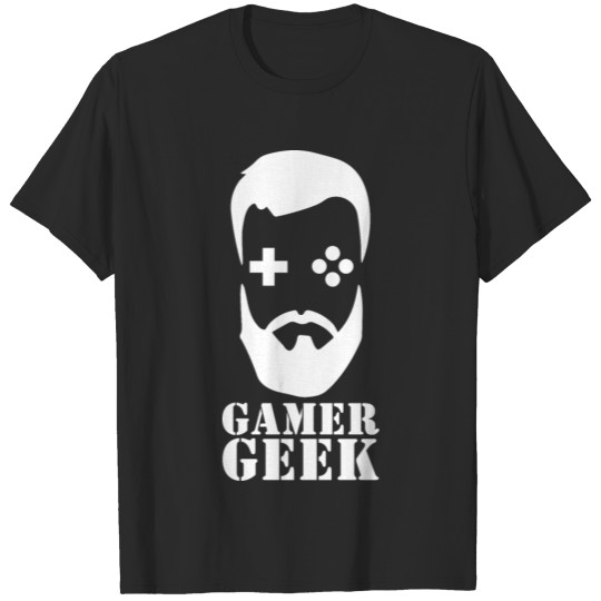 Gamer geek game gift gambling teenager T-shirt