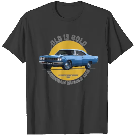 Plymouth Road Runner Hemi American Muscle Car 60s T-shirt