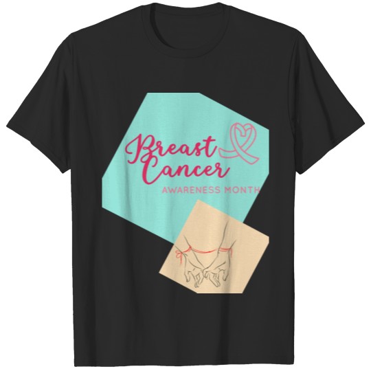 Discover breast cancer awareness month T-shirt
