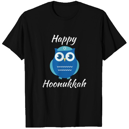 Jewish Owl With Kippah Humor Jewish Gift Hanukkah T-shirt