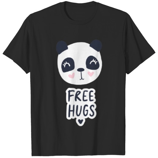 Discover free panda hugs braves T-shirt
