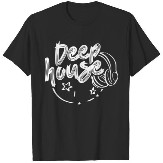 Discover Deep House Techno Music DJ Lover T-shirt
