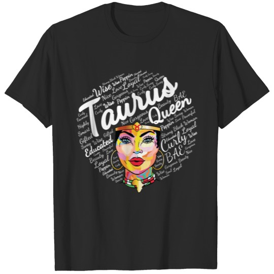 Discover Taurus Queen T-shirt