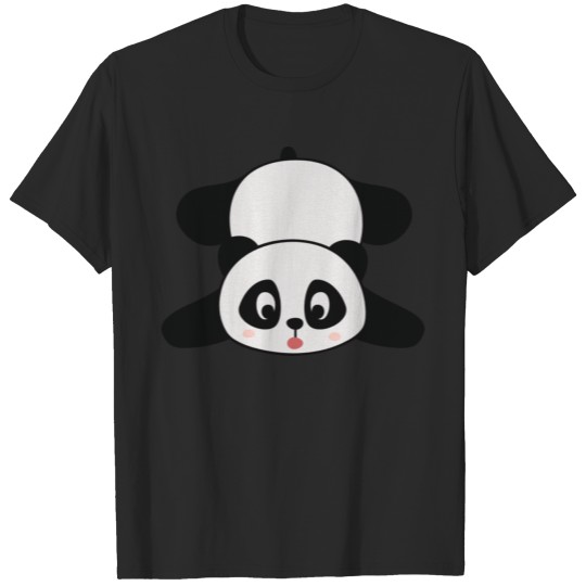Discover Panda Cartoon baby Funny Design T-shirt