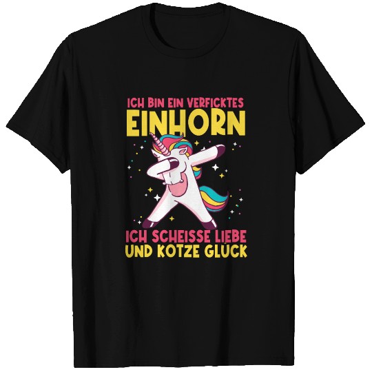 Unicorn, I Shit Love And Puke Luck T-shirt