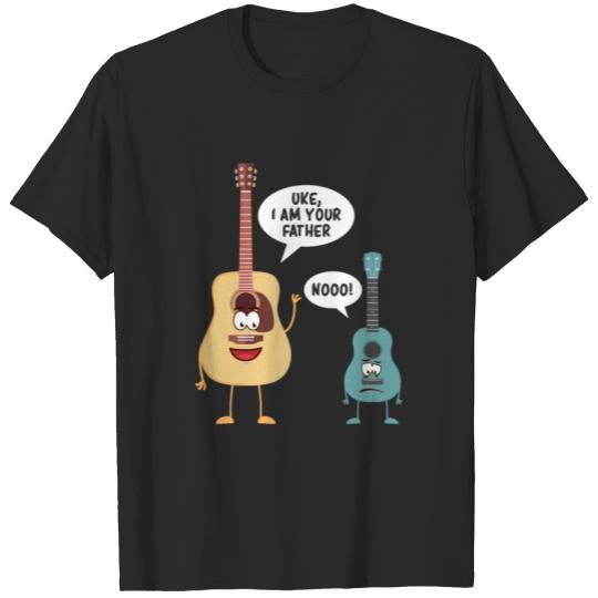 Discover Ukulele Music Teacher Father's Day Birthday Gift T-shirt