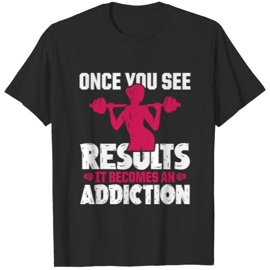 Discover fitness result T-shirt
