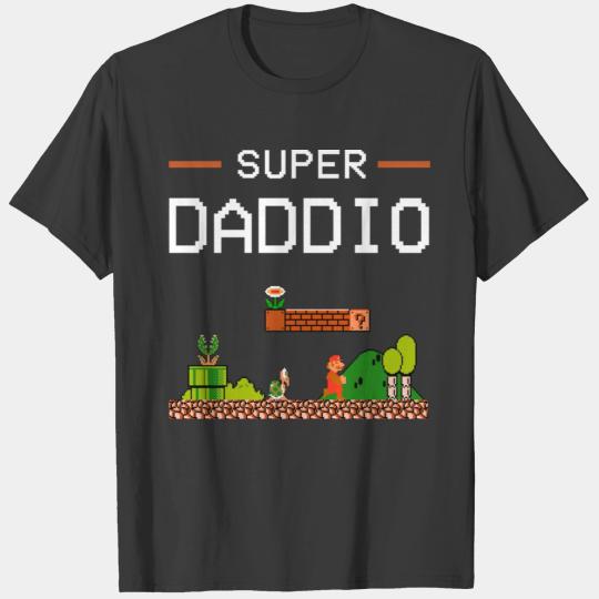 Super Daddio Parody Classic Retro Vintage Gift T-shirt
