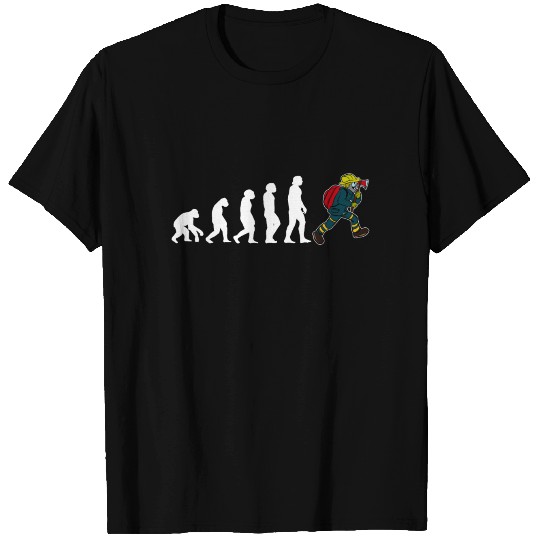 Firefighter Evolution fire brigade T-shirt