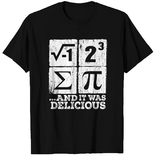 I Ate Some Pi Funny I Ate Some Pie Math Nerd Humor T-shirt