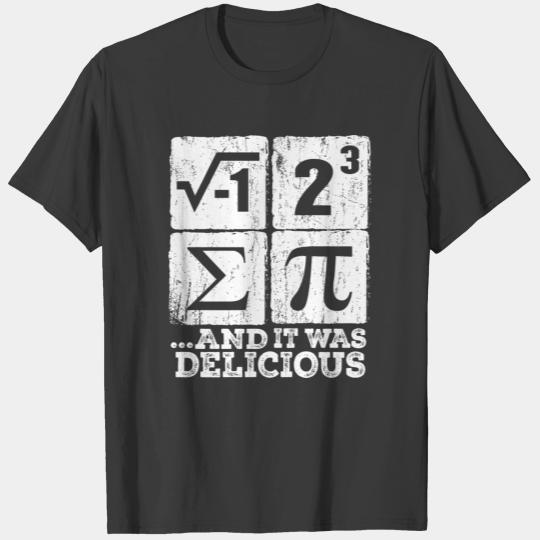 I Ate Some Pi Funny I Ate Some Pie Math Nerd Humor T-shirt