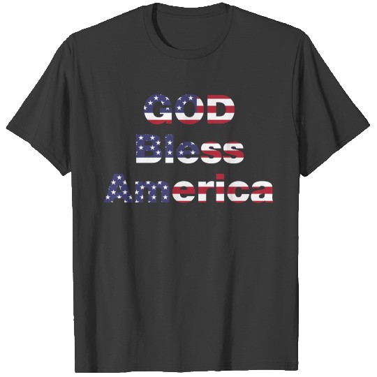god bless america T-shirt