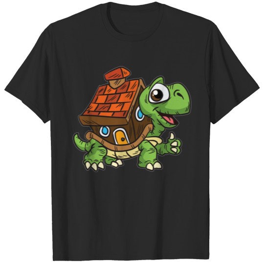 Discover Happy Tortoise House T-shirt