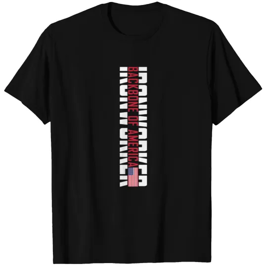Backbone Of America Ironworker T-shirt