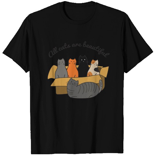 all cats are beautiful T-shirt