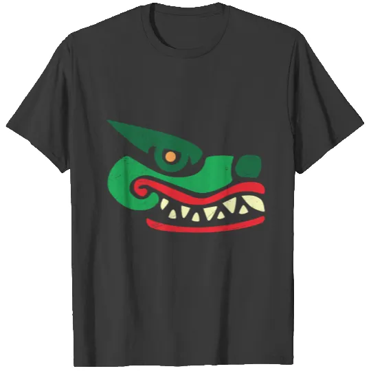 Aztec Symbol Crocodile Funny Gift Idea T-shirt